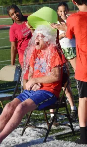 Raising money for ALS research